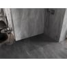 Mexen Lunar ścianka prysznicowa Walk-in prawa 120 x 200 cm, transparent 8 mm, gun metal - 830-120-000-95-00-P