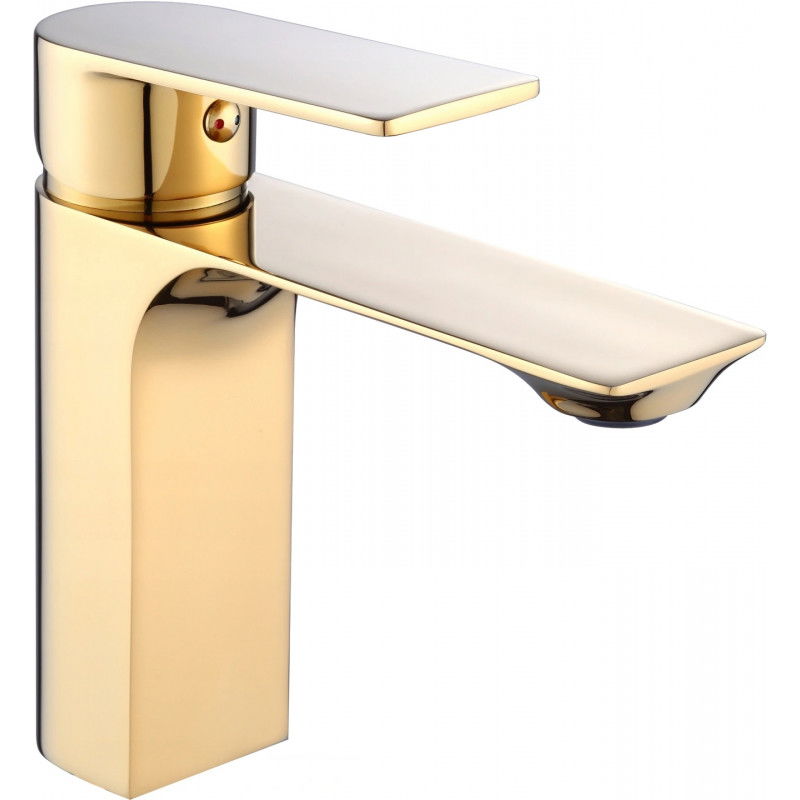 Mexen Alexa batería de lavabo, dorada - 71200-50