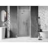 Mexen Lunar porte de douche pivotante gauche 120 cm, transparent, chrome - 834-120-000-01-00-L