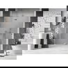 Mexen Lunar Duschdrehtür links 140 cm, transparent, Chrom - 834-140-000-01-00-L