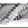 Mexen Lunar Duschdrehtür links 140 cm, transparent, Chrom - 834-140-000-01-00-L