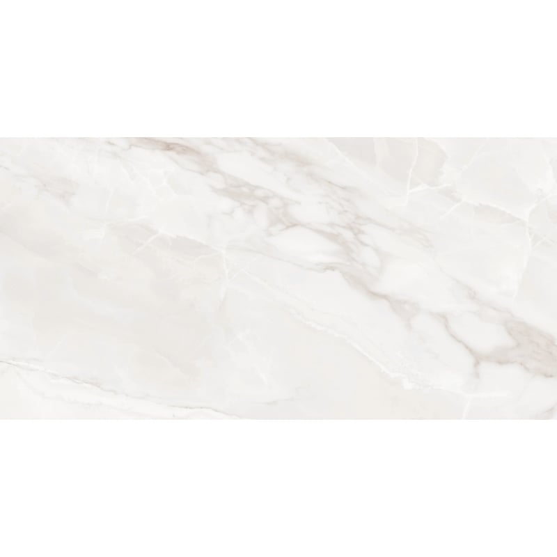 Carreau de sol et mur Mexen Sparta Bianco, grès émaillé rectifié G1, 120 x 60 cm, brillant - TL101-120-060-00