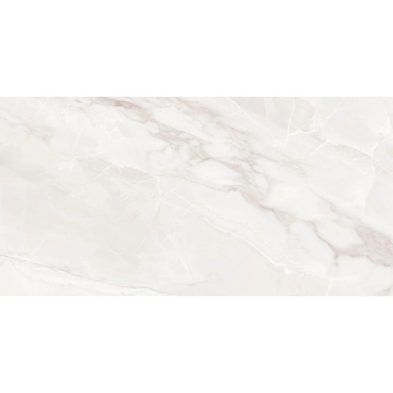 Mexen Sparta Bianco geglazuurde gerectificeerde gres G1, vloer- en wandtegel 120 x 60 cm, glans - TL101-120-060-00