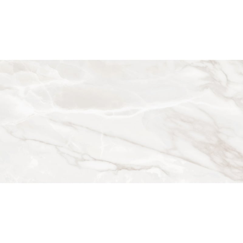 Mexen Sparta Bianco glasiertes Rektifikat fliesen, Boden- und Wandfliese 120 x 60 cm, Glanz - TL101-120-060-00