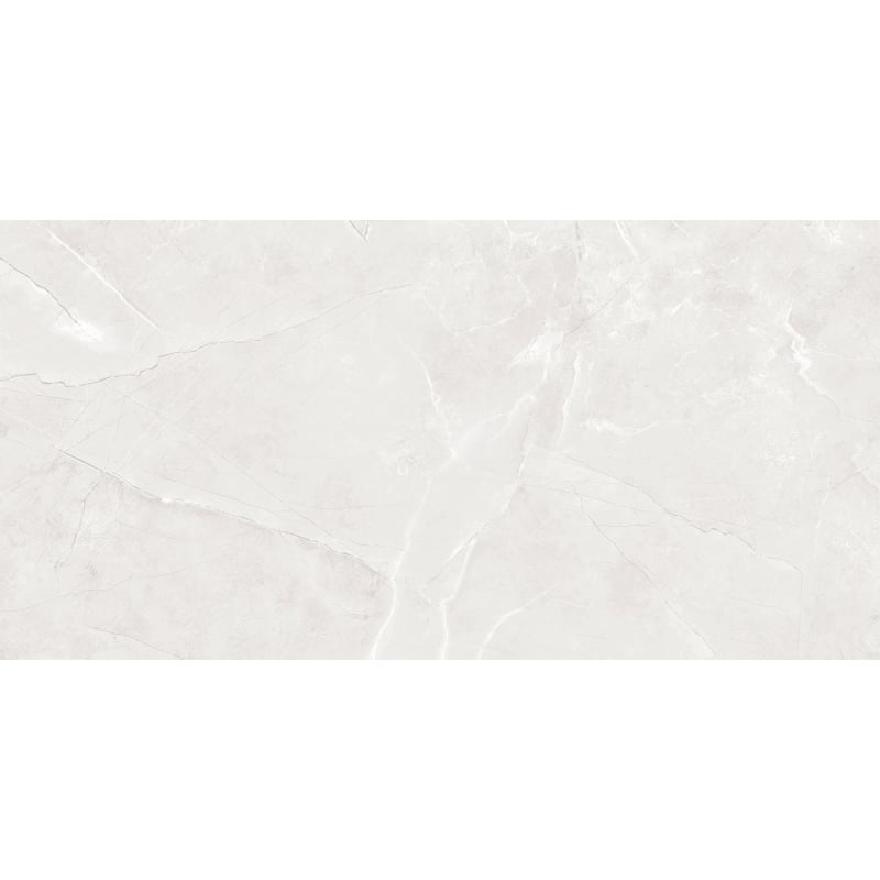 Mexen Boca Bianco gres szkliwiony rekt. G1, płytka podłogowo-ścienna 120 x 60 cm, połysk - TL102-120-060-00