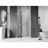 Mexeni Lunar dušiuksed vasakpoolse hingedega 90 cm, läbipaistev, valge - 834-090-000-20-00-L