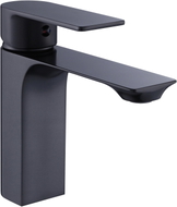 Mexen Alexa washbasin faucet, black - 71200-70