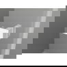 Mexen Lunar Schiebetür-Duschkabine links 130 cm, transparent, weiß - 834-130-000-20-00-L