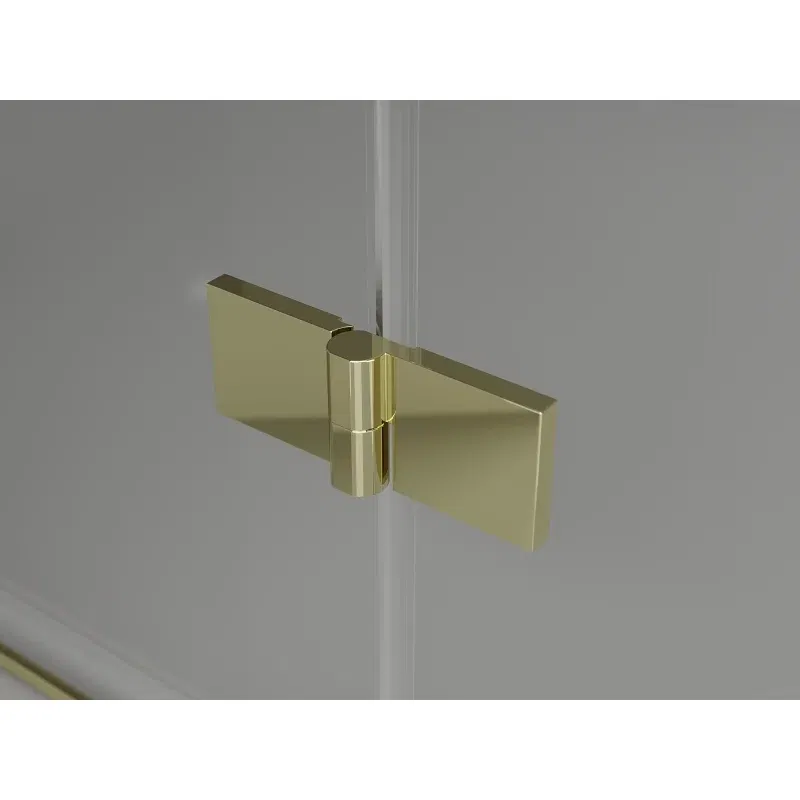 Mexen Lunar Duschdrehtür Links 100 cm, transparent, gold - 834-100-000-50-00-L