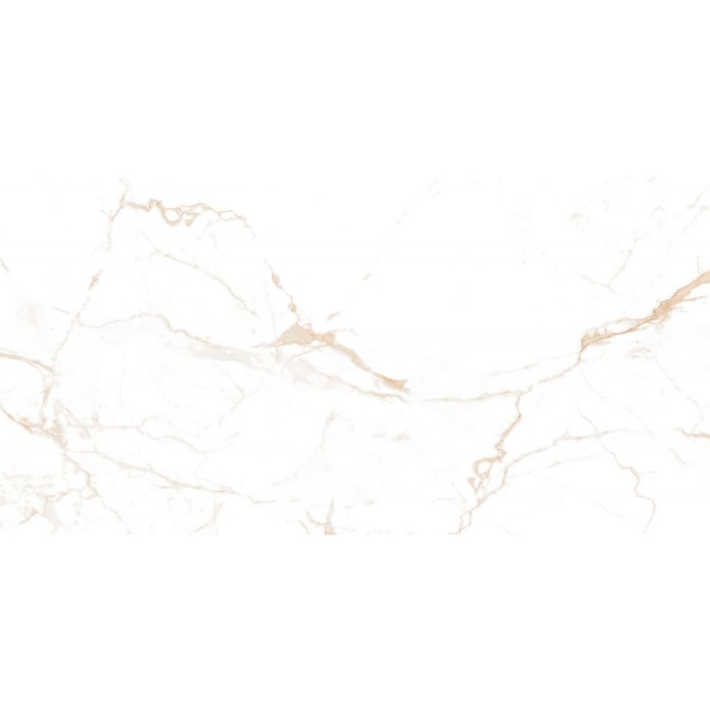 Mexen Noor Satnario Kulta kiillotettu, suorakaiteen muotoinen laatta G1, lattia-seinälaatta 120 x 60 cm, kiiltävä