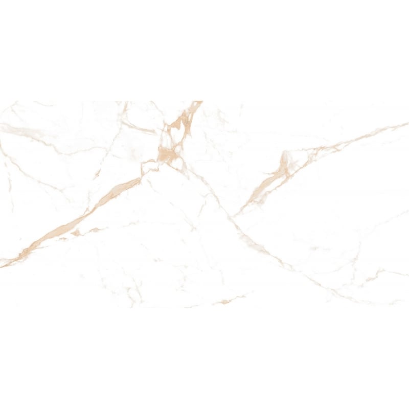 Mexen Noor Satnario Gold gres esmaltado rect. G1, azulejo para suelo y pared 120 x 60 cm, brillo - TL105-120-060-01