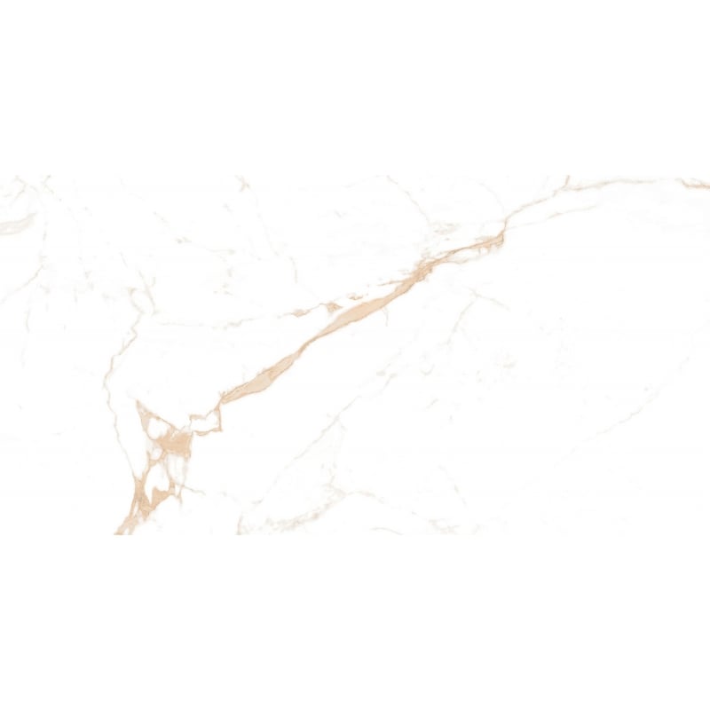 Mexen Noor Satnario Gold gres esmaltado rect. G1, azulejo para suelo y pared 120 x 60 cm, brillo - TL105-120-060-01