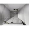 Mexen Lunar porte de douche pivotante gauche 115 cm, transparent, doré - 834-115-000-50-00-L