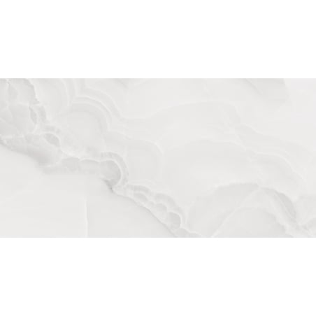 Mexen Onyx Silber glasiertes Feinsteinzeug rek. G1, Boden- und Wandfliese 120 x 60 cm, Glanz - TL106-120-060-02