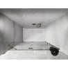Mexen Lunar drzwi prysznicowe uchylne lewe 135 cm, transparent, złote - 834-135-000-50-00-L