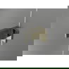 Mexen Lunar douchedeur opendraaiend links 140 cm, transparant, goud - 834-140-000-50-00-L