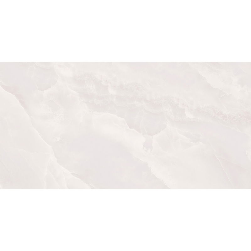 Mexen Polano Gres branco vidrado rekt. G1, azulejo de chão e parede 120 x 60 cm, brilho - TL108-120-060-04