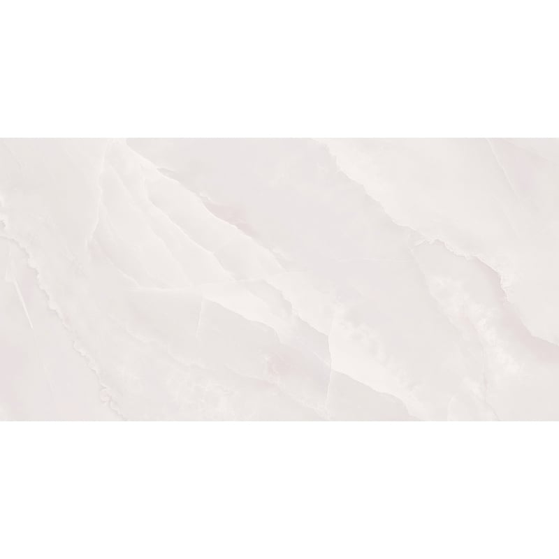 Mexen Polano Weiß Gres glasiert rek. G1, Boden- und Wandfliese 120 x 60 cm, glänzend - TL108-120-060-04