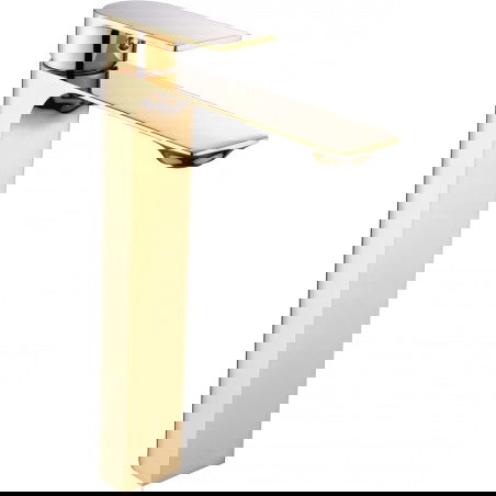 Mexen Alexa robinet de lavabo haut, or - 71210-50