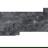 Mexen Eternity Nero glazed rectified gres tile G1, floor and wall tile 120 x 60 cm, glossy - TL112-120-060-02