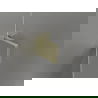 Mexen Lunar douchedeur openslaand links 95 cm, transparant, goud geborsteld - 834-095-000-55-00-L