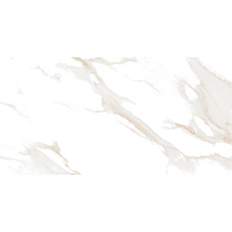 Mexen Luton Gold glasiertes Feinsteinzeug rekt. G1, Boden- und Wandfliese 120 x 60 cm, glänzend - TL113-120-060-01