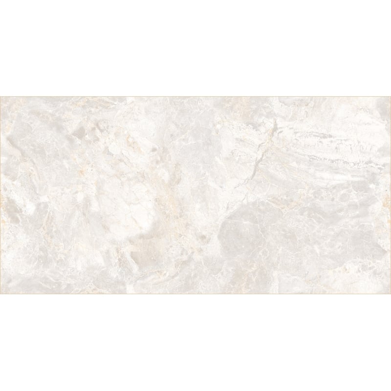 Mexen Orienta Bijela glazirana rektificirana gres pločica G1, podno-zidna pločica 120 x 60 cm, sjaj - TL115-120-060-00