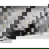 Mexen Lunar Duschdrehtür links 140 cm, transparent, gebürstetes Gold - 834-140-000-55-00-L