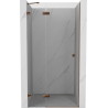 Mexen Lunar dušinurgaukse vasak, 110 cm, läbipaistev, roosa kuld - 834-110-000-60-00-L