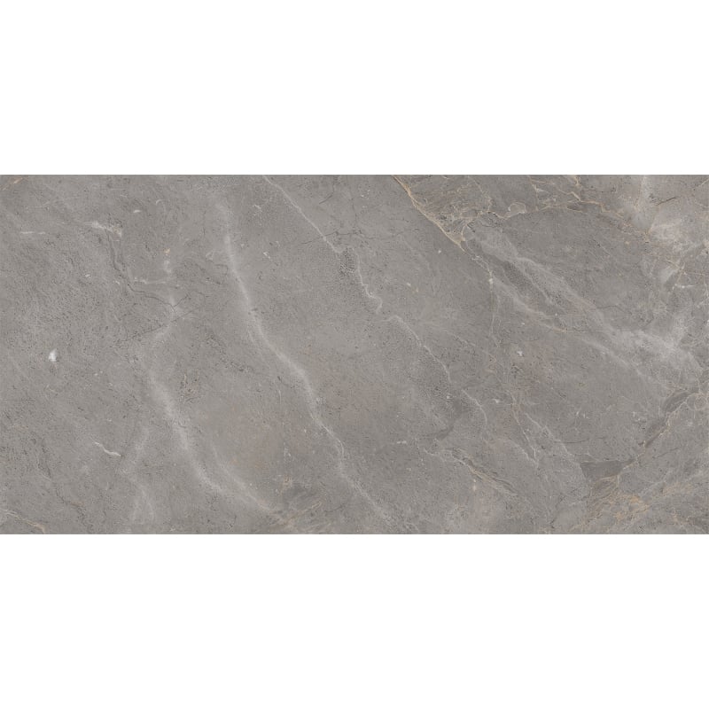 Mexen Era Grey glazed rectified floor and wall tile 120 x 60 cm, gloss - TL117-120-060-03
