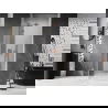 Mexen Lunar douchedeur draaiend links 85 cm, transparant, geborsteld koper - 834-085-000-65-00-L