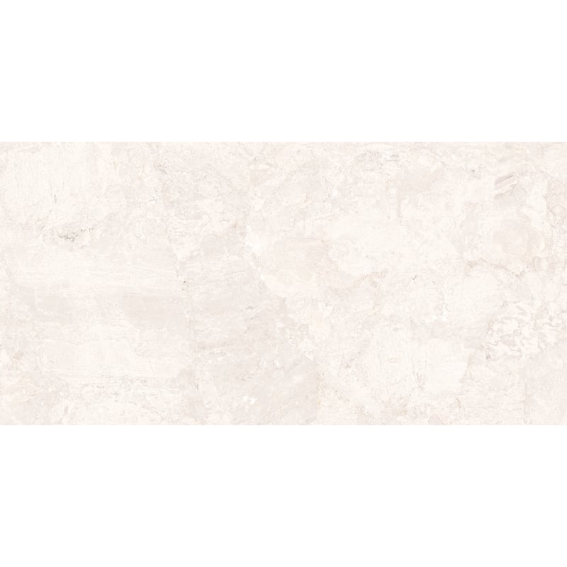 Mexen Artistic White glazed rectified tile G1, floor-wall tile 120 x 60 cm, gloss - TL121-120-060-02