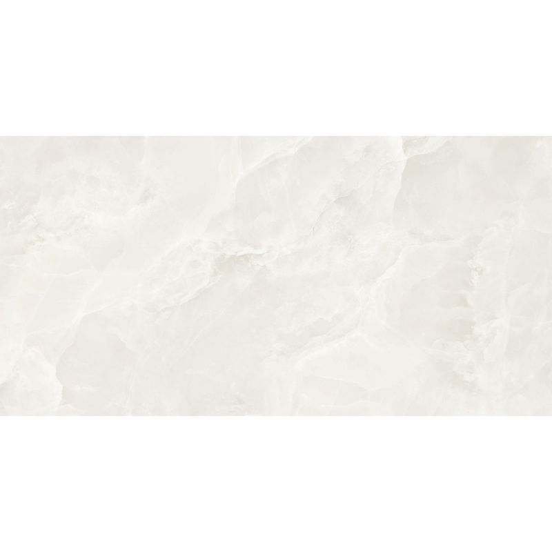 Mexen Valga Bianco glanzend gerectificeerd G1, vloer- en wandtegel 120 x 60 cm, glans - TL122-120-060-01
