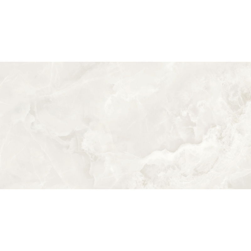 Mexen Valga Bianco geglazuurd gerectificeerd gres G1, vloer- en wandtegel 120 x 60 cm, glans - TL122-120-060-01