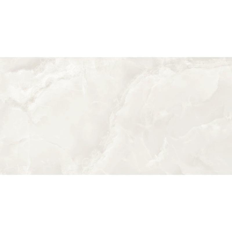 Mexen Valga Bianco glasiertes Feinsteinzeug rek. G1, Boden- und Wandfliese 120 x 60 cm, glänzend - TL122-120-060-01