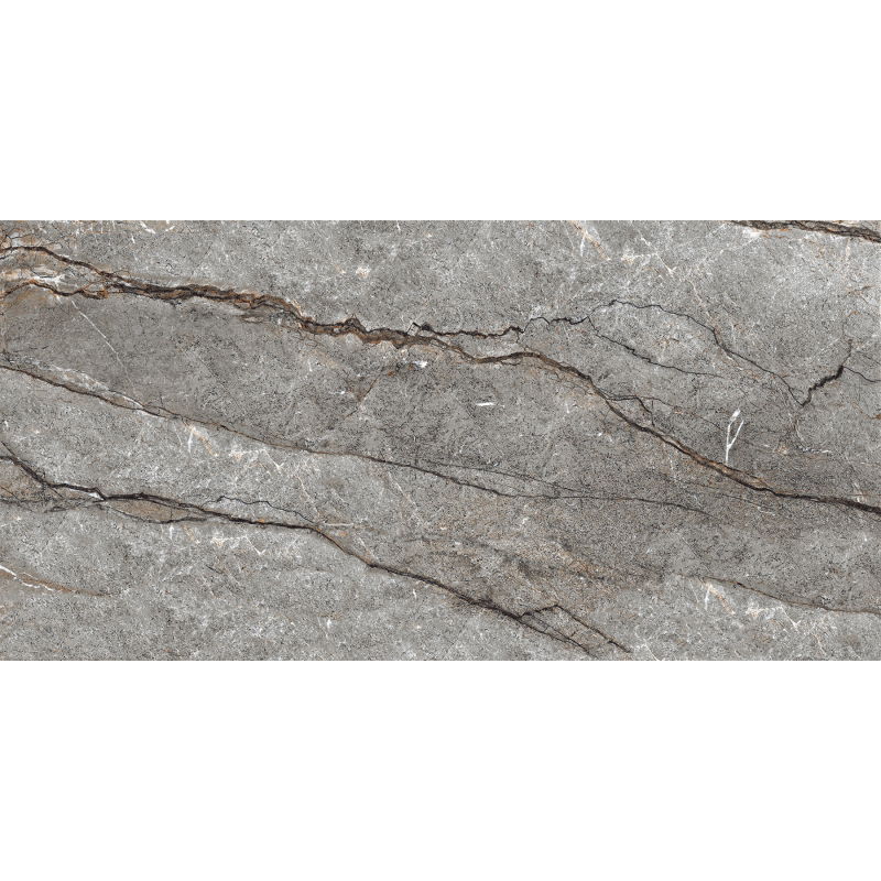 Mexen Costline Ash glazed rectified porcelain tile floor-wall 120 x 60 cm, gloss - TL123-120-060-00