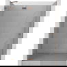 Mexen Lunar Duschpendeltüren, linksseitig, 135 cm, transparent, gebürstetes Kupfer - 834-135-000-65-00-L