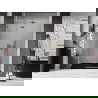 Mexen Lunar Duschpendeltüren, linksseitig, 135 cm, transparent, gebürstetes Kupfer - 834-135-000-65-00-L