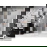 Mexen Lunar Duschpendeltüren, linksseitig, 135 cm, transparent, gebürstetes Kupfer - 834-135-000-65-00-L