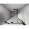 Mexen Lunar drzwi prysznicowe uchylne lewe 70 cm, transparent, gun gray szczotkowany - 834-070-000-66-00-L