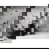 Mexen Lunar Duschpendeltür links 135 cm, transparent, gun gray gebürstet - 834-135-000-66-00-L