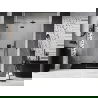 Mexen Lunar Duschpendeltür links 140 cm, transparent, gun gray gebürstet - 834-140-000-66-00-L