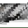 Mexen Lunar Dusch-Schwingtür links 95 cm, transparent, schwarz - 834-095-000-70-00-L