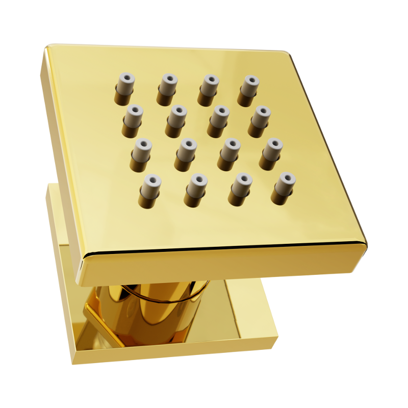 Mexen zijspuitstuk opbouw, goud - 79360-50