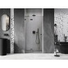 Mexen Lunar dušiuksed, vasak, 90 cm, läbipaistev, gun metal - 834-090-000-95-00-L
