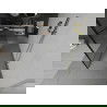 Mexen Kioto vrijstaande douchewand 110 x 200 cm, zwart patroon 8 mm, goud - 800-110-002-50-78