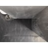 Mexen Lunar L ścianka prysznicowa Walk-in prawa 70 x 200 cm, transparent 8 mm, chrom - 830L-070-000-01-00-P
