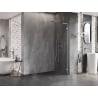 Mexen Lunar L paroi de douche Walk-in droit 80 x 200 cm, transparent 8 mm, chrome - 830L-080-000-01-00-P