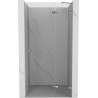 Mexen Lunar paremad hinged dušiuksed 110 cm, läbipaistev, kroom - 834-110-000-01-00-P