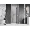 Mexen Lunar porte de douche pivotante droite 115 cm, transparent, chrome - 834-115-000-01-00-P